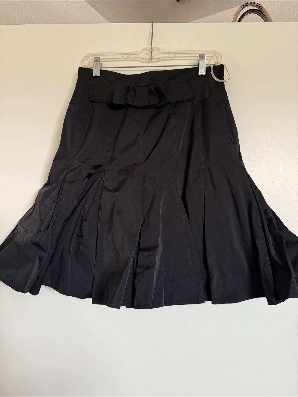 Karen Millen Black Pleated A-Line Women's Skirt